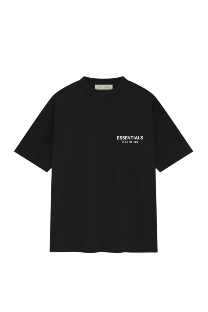 Fear Of God Essentials SS25 Classic Fit Tee JET BLACK [125AS254190F]