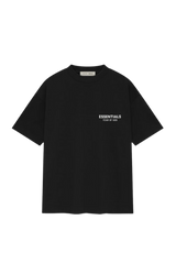 Fear Of God Essentials SS25 Classic Fit Tee JET BLACK [125AS254190F]