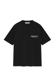 Fear Of God Essentials SS25 Classic Fit Tee JET BLACK [125AS254190F]