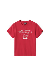DangerousPeople DSP Pony Series Color‑Block Skateboard Pony Tee