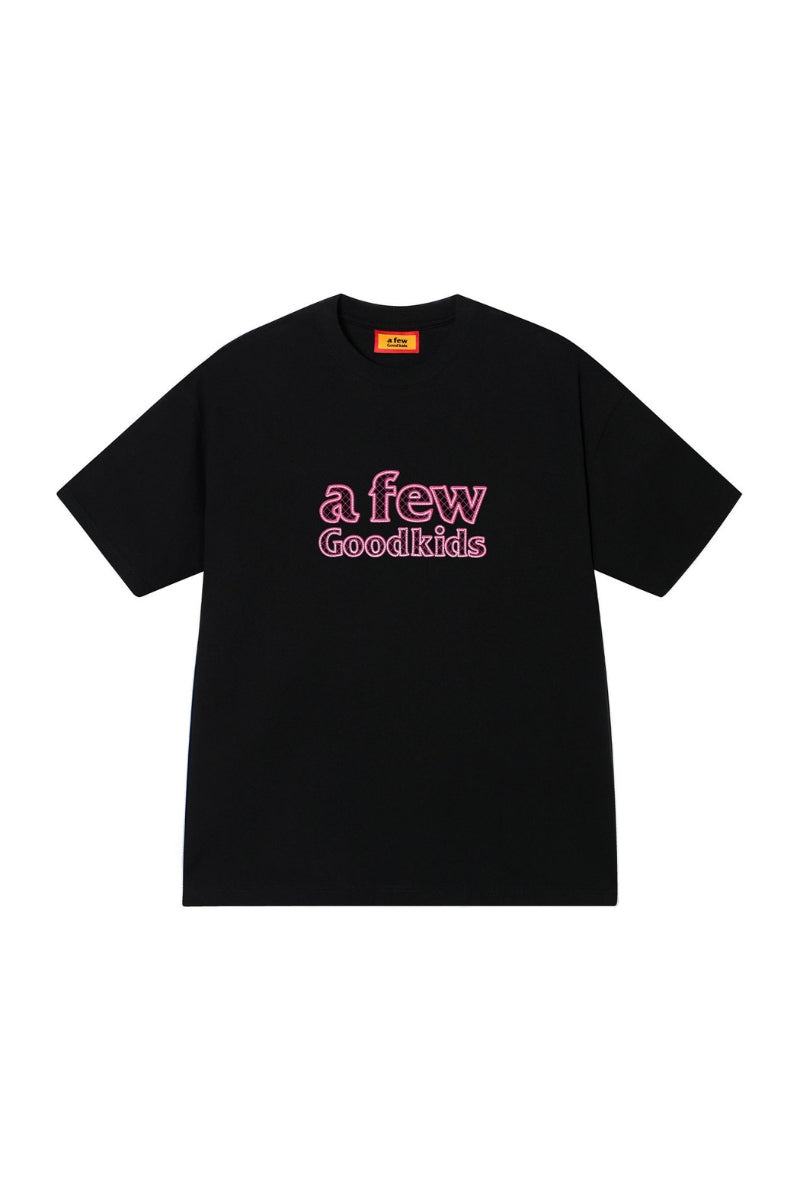 AFGK | Hollow Out Embroidered Tee, American Unisex Couple T-Shirt