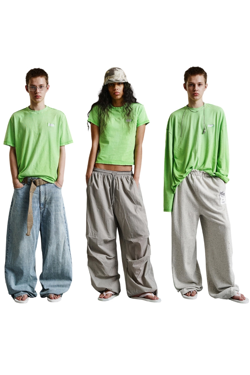 MASONPRINCE Vacation Series Lime Green Soft Knit Top