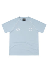 MEDM Contour Line Letter Print Tee