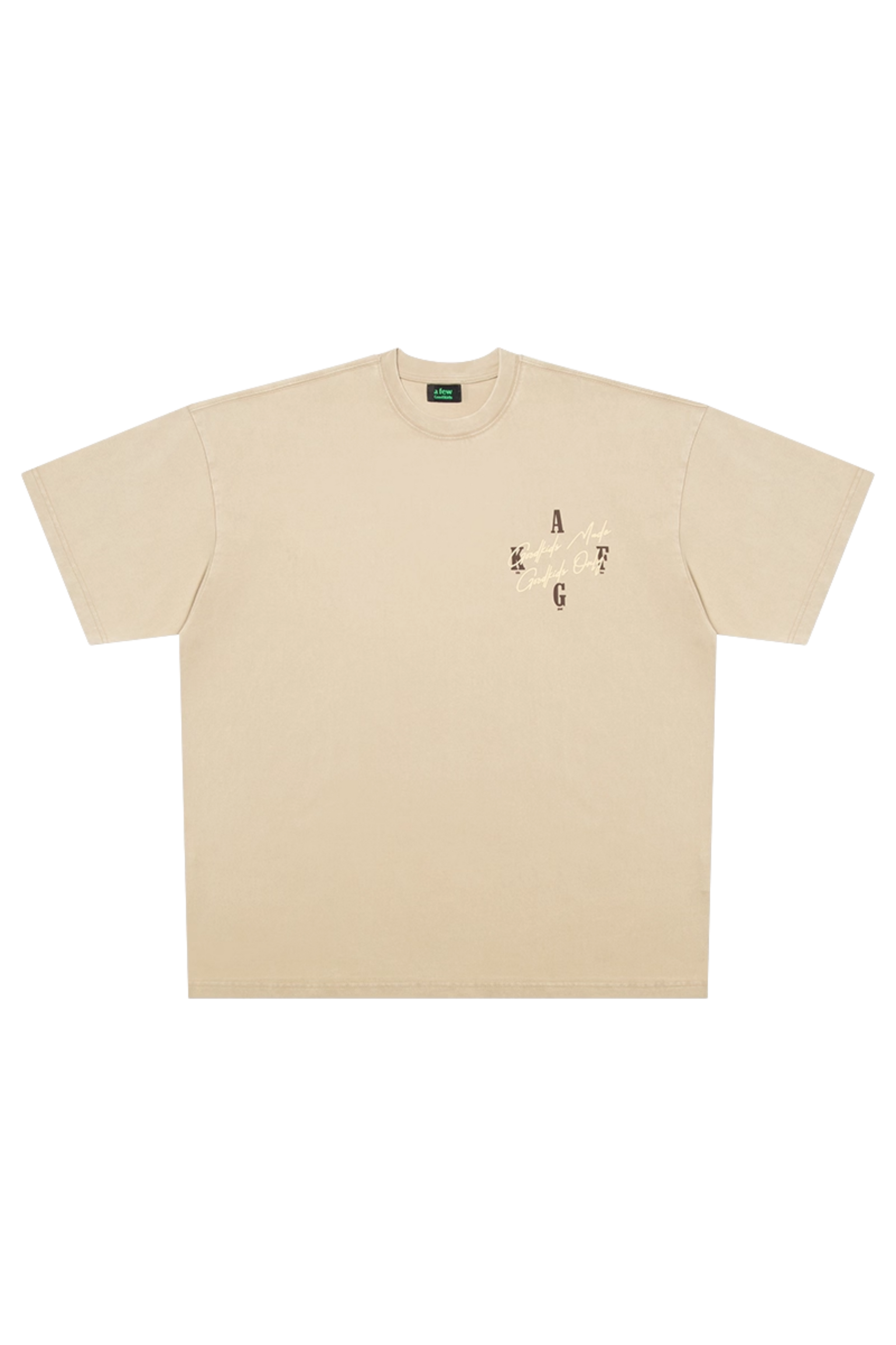 AFGK Washed Basic Four Point Tee