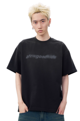 AFGK SS25 Gradient Washed Print Tee