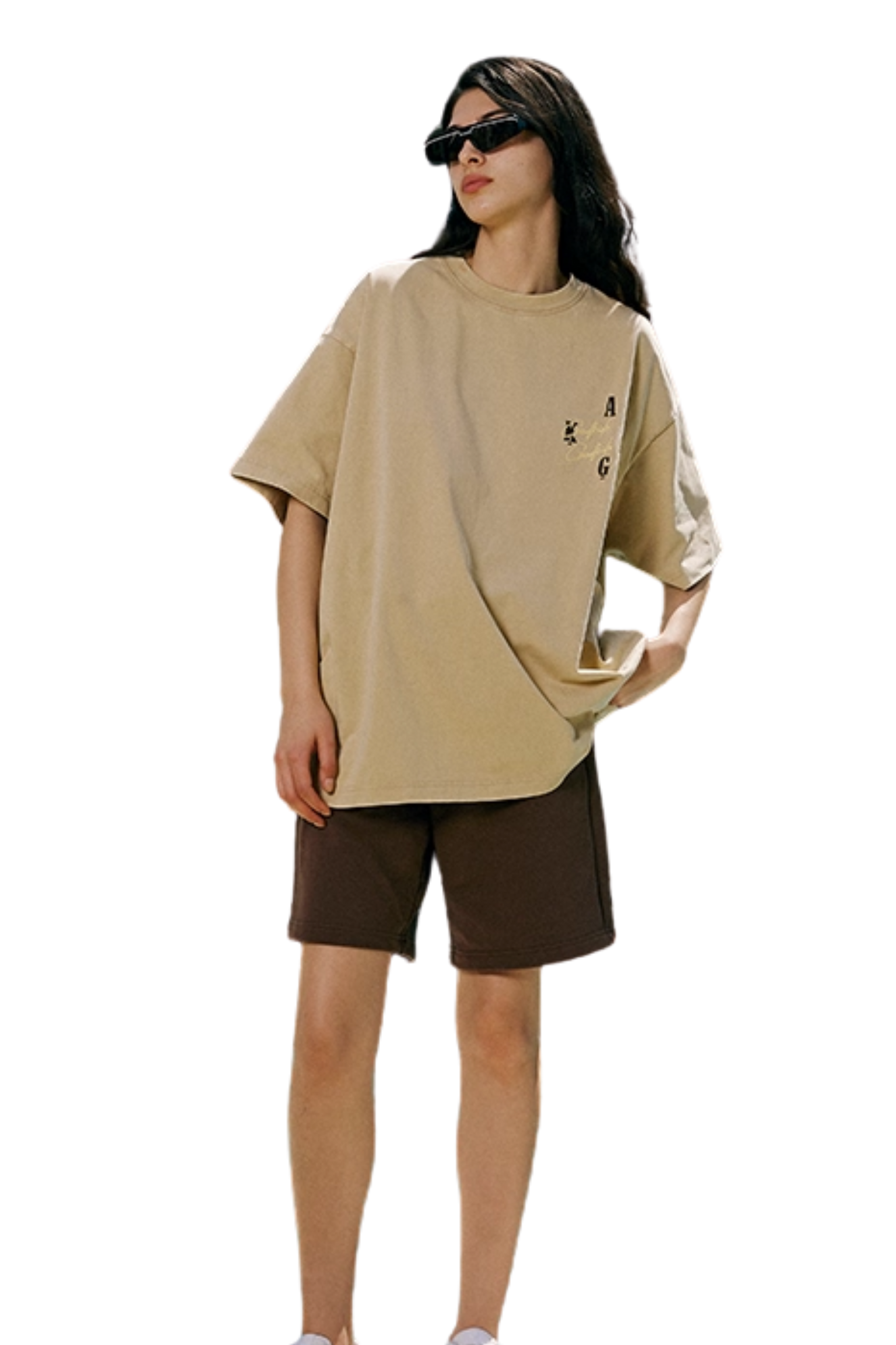 AFGK Washed Basic Four Point Tee