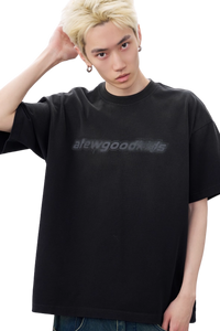AFGK SS25 Gradient Washed Print Tee