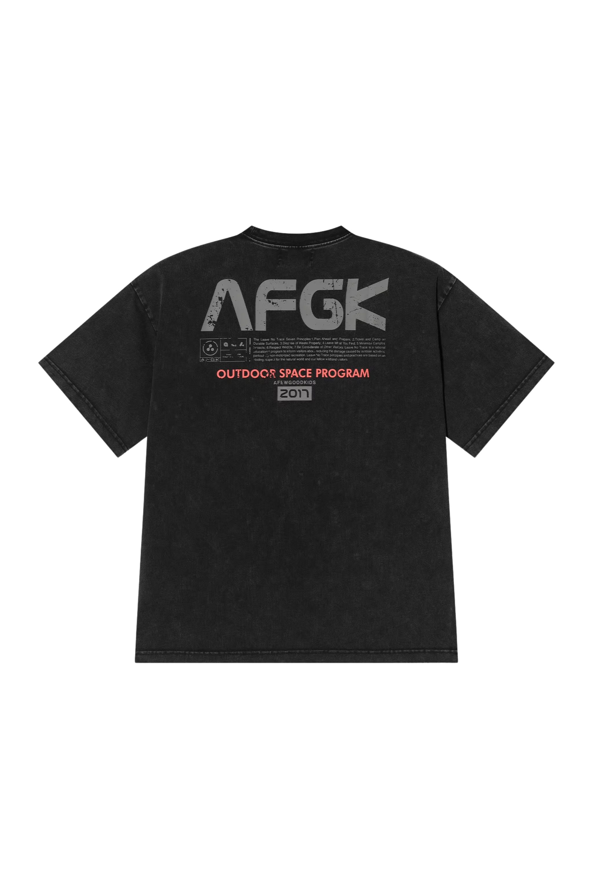 AFGK Retro Outdoor Space Washed Tee