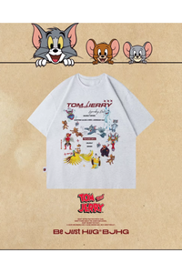 BJHG x Tom & Jerry Sticker Spinner Tee