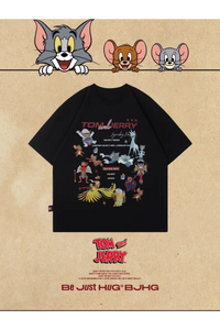 BJHG x Tom & Jerry Sticker Spinner Tee