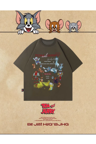 BJHG x Tom & Jerry Sticker Spinner Tee