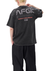 AFGK Retro Outdoor Space Washed Tee