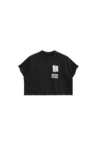 MASONPRINCE Art Stitch Irregular Distressed T-Shirt