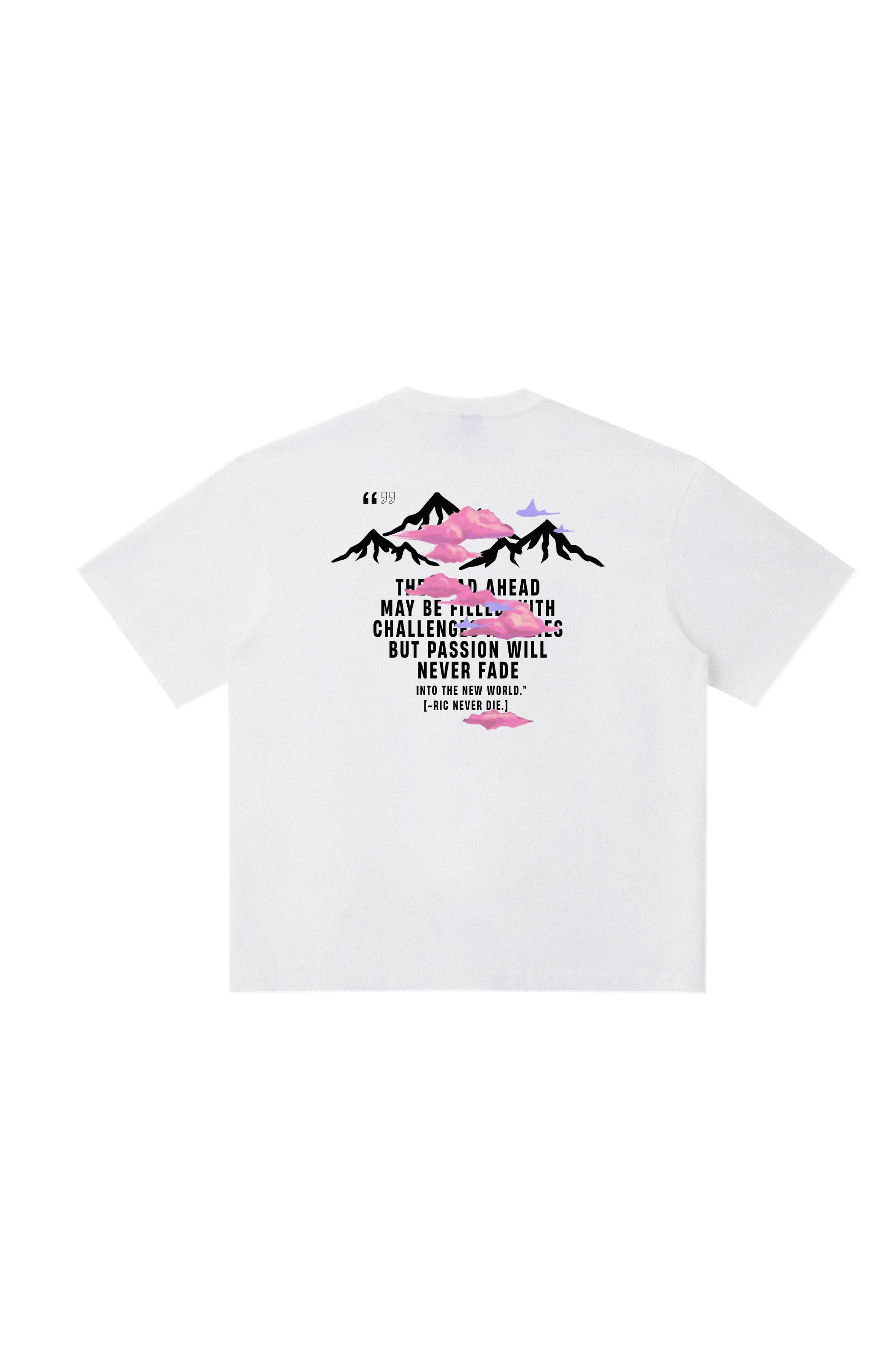 RIC Snow Mountain Pink Cloud Tee