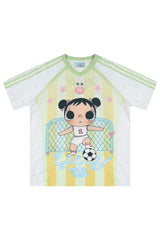 MEDM x YUY Yu Collab Big Print Embroidery Casual Jersey Tee
