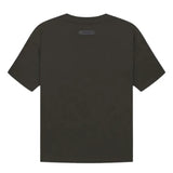 [Loose Fit] Fear Of God Essentials SS23 Rubber Embossed Tee OFF BLACK