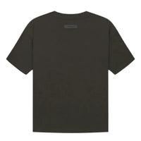 [Loose Fit] Fear Of God Essentials SS23 Rubber Embossed Tee OFF BLACK