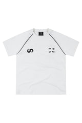 MEDM Contour Line Letter Print Tee
