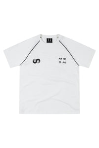 MEDM Contour Line Letter Print Tee