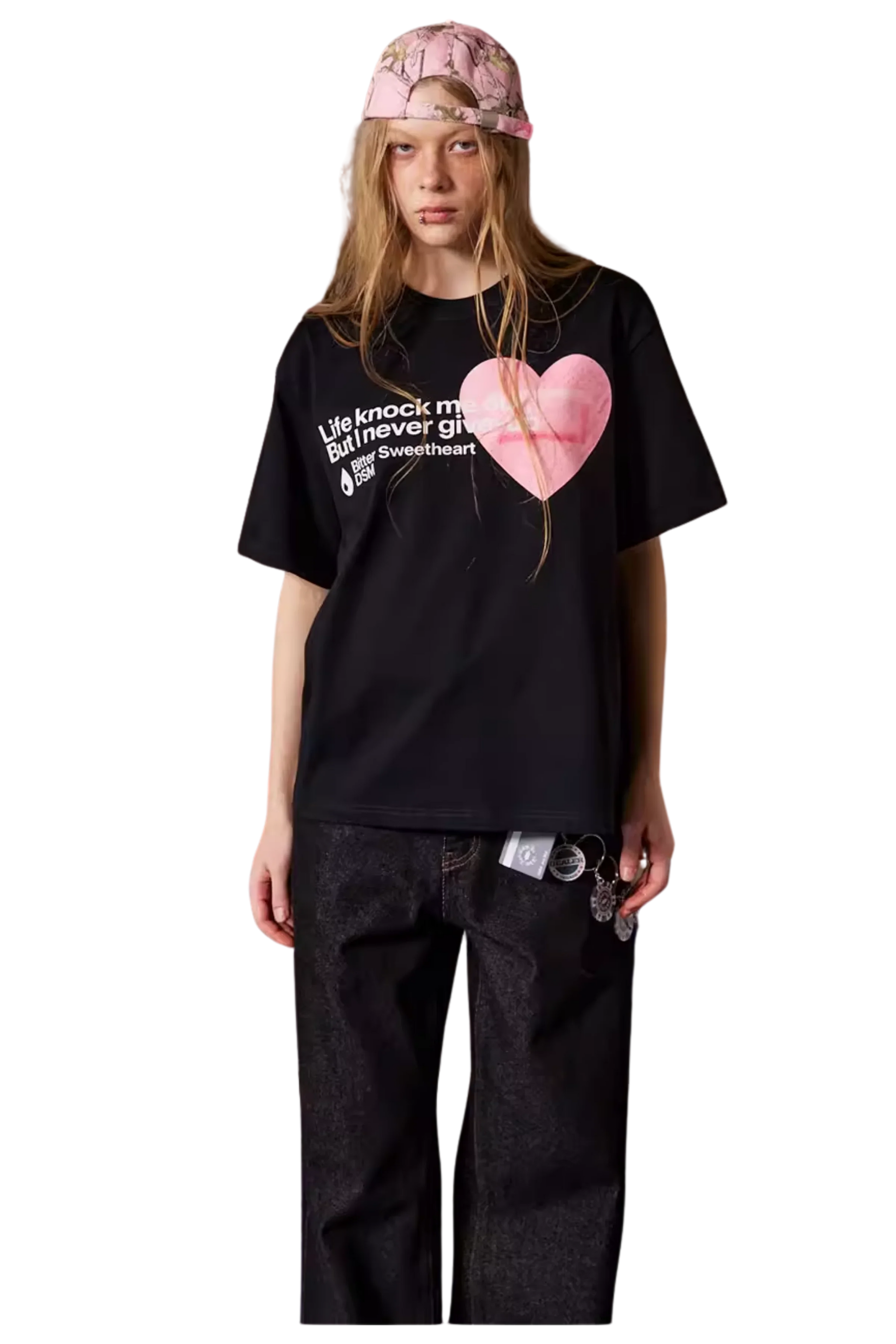 IDontSmoke Heart Band Aid Tee (Sorona Material)