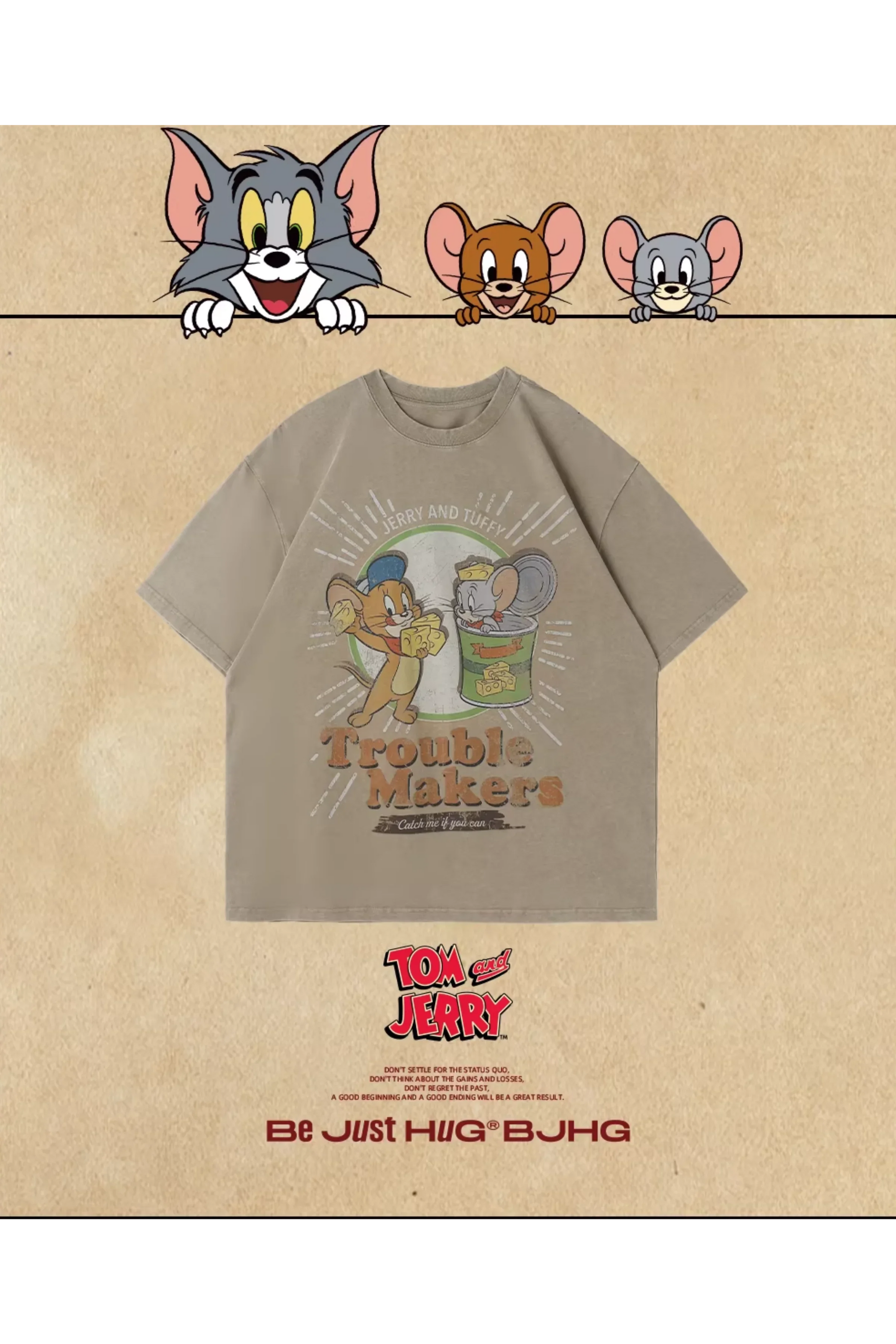 BJHG x Tom & Jerry Eat Eat Tee