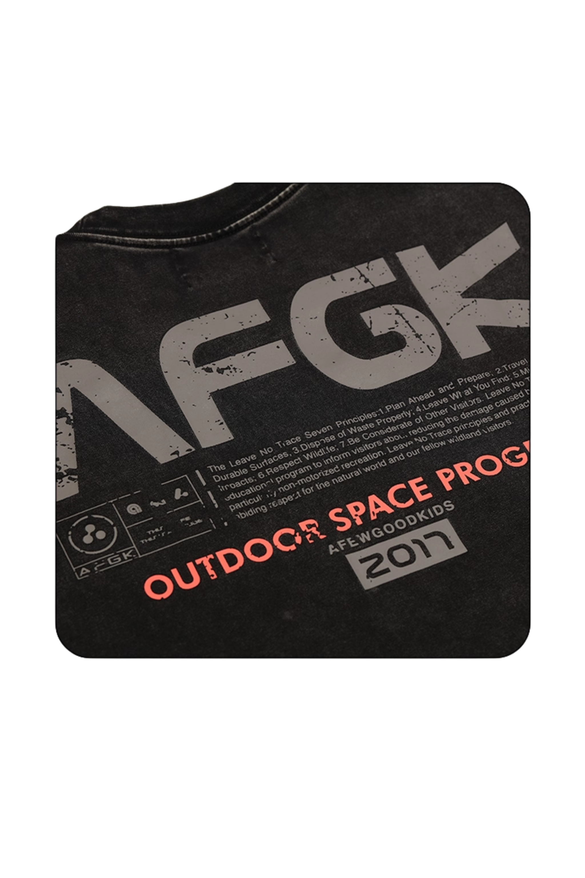AFGK Retro Outdoor Space Washed Tee