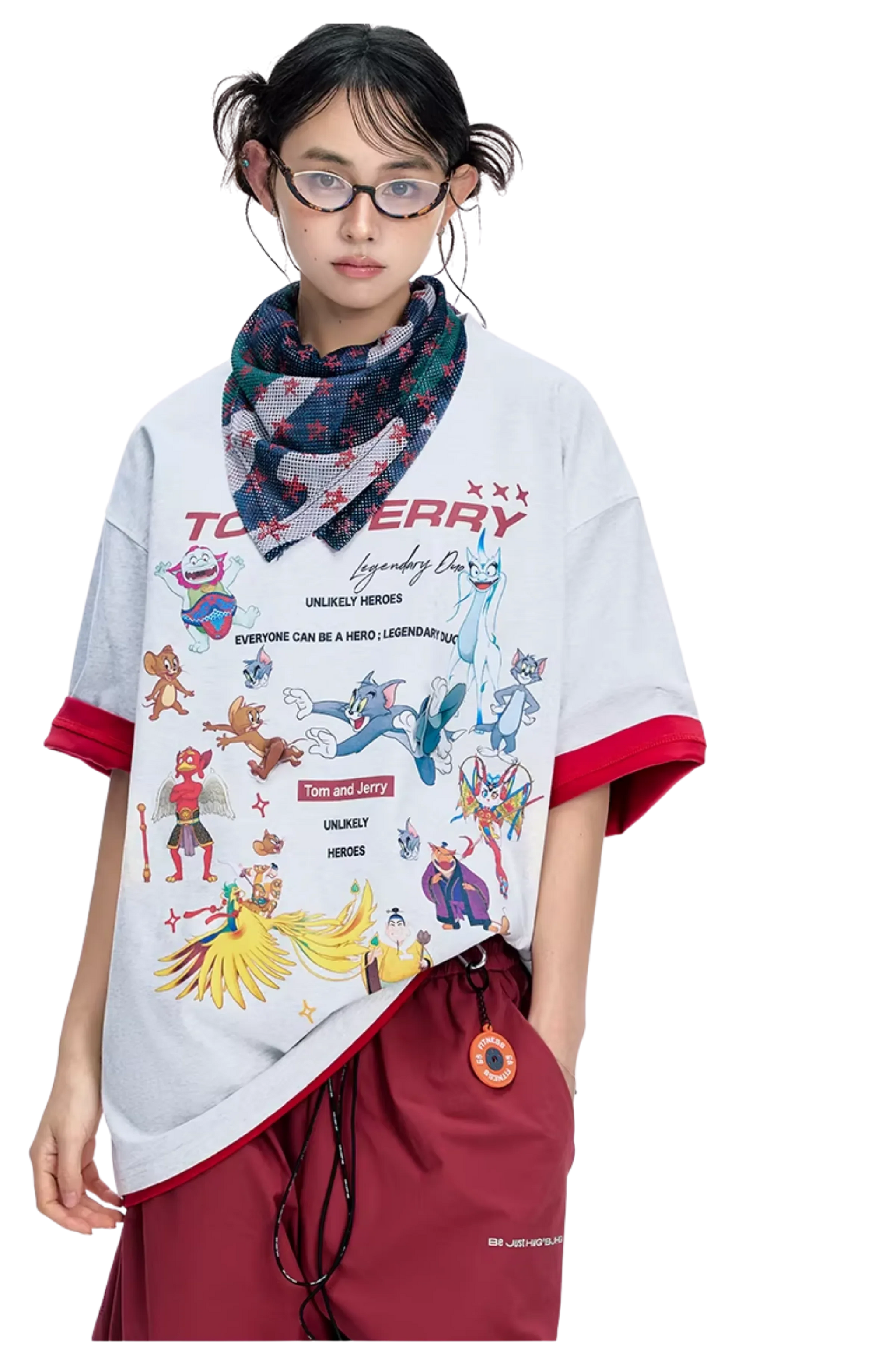 BJHG x Tom & Jerry Sticker Spinner Tee