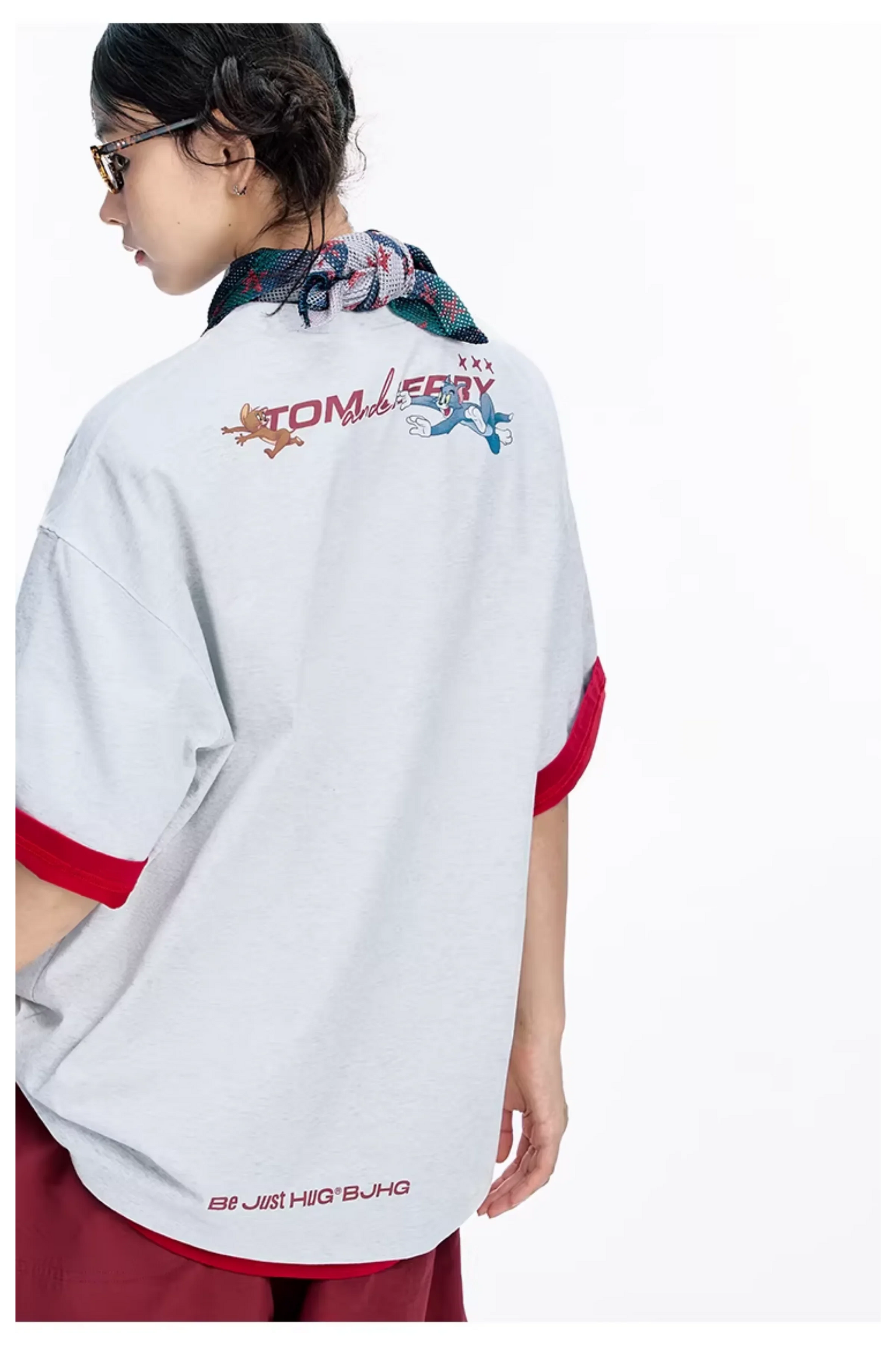 BJHG x Tom & Jerry Sticker Spinner Tee