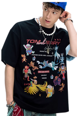 BJHG x Tom & Jerry Sticker Spinner Tee