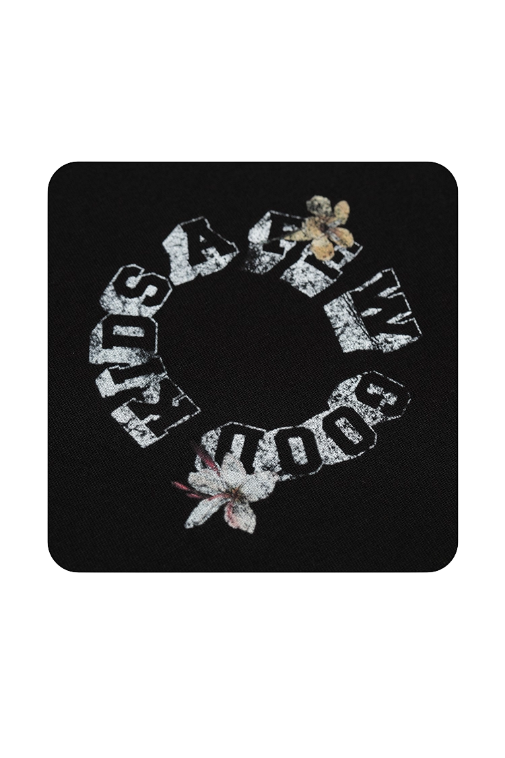 AFGK SS25 Broken Font Floral Tee