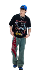 BJHG x Tom & Jerry Sticker Spinner Tee