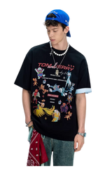BJHG x Tom & Jerry Sticker Spinner Tee