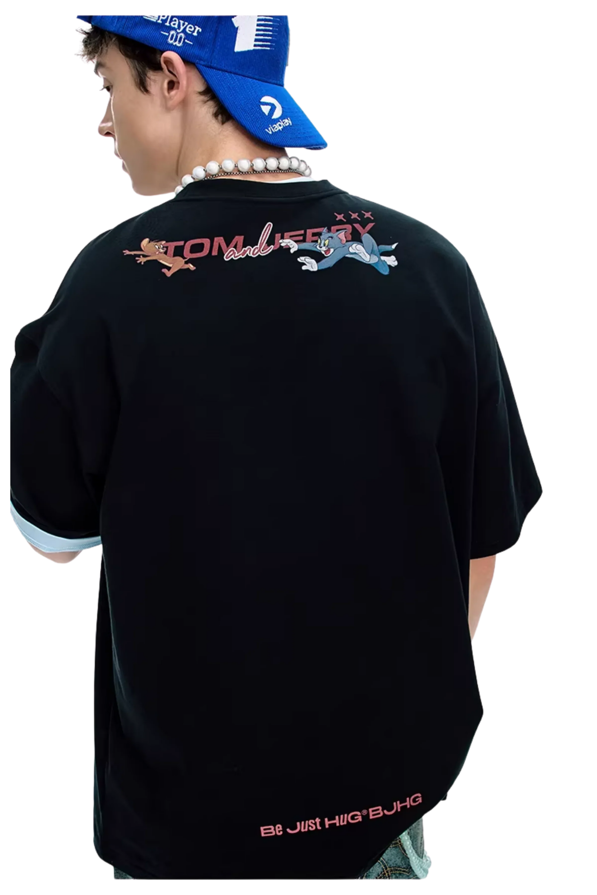 BJHG x Tom & Jerry Sticker Spinner Tee