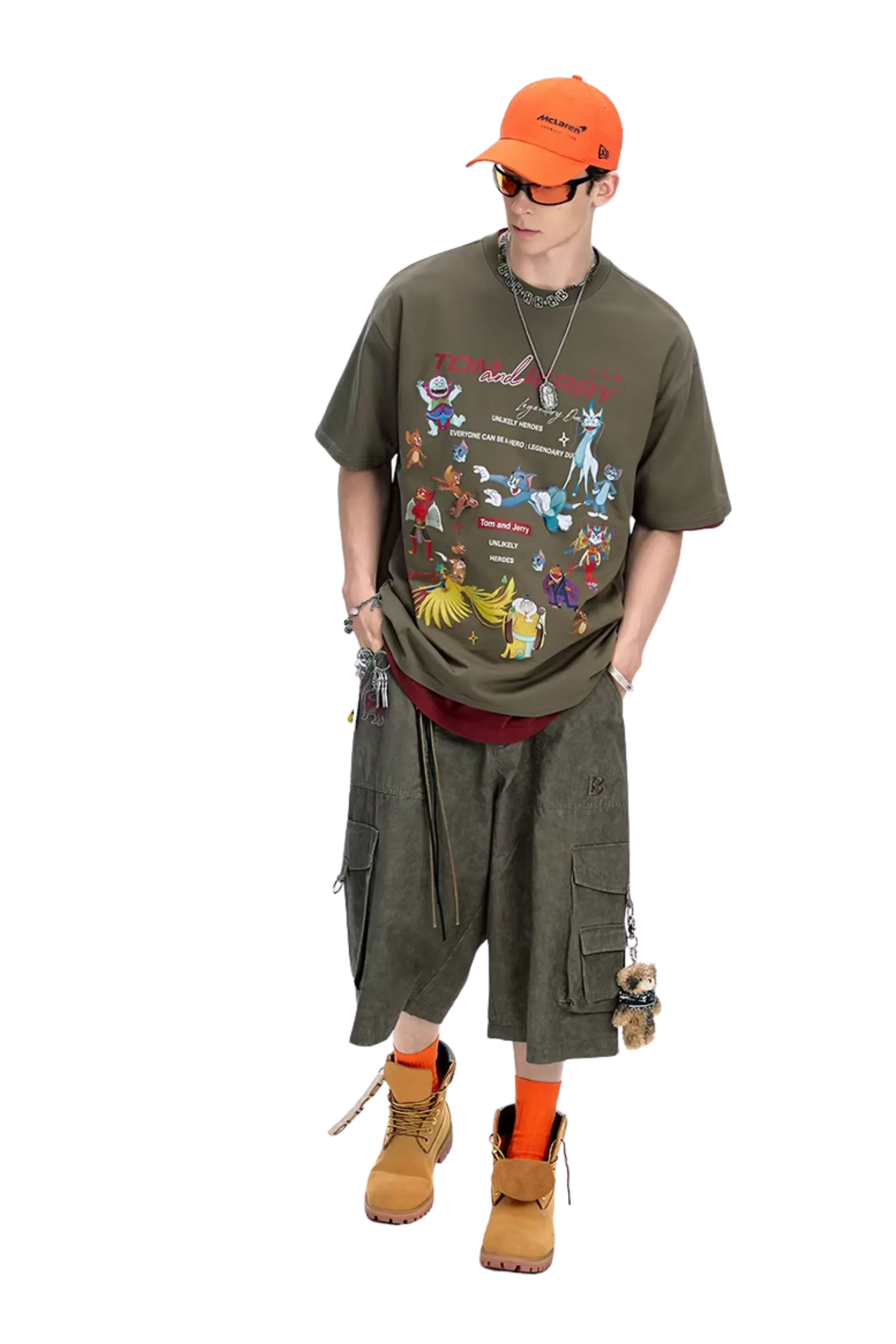 BJHG x Tom & Jerry Sticker Spinner Tee