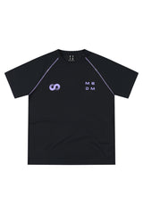 MEDM Contour Line Letter Print Tee