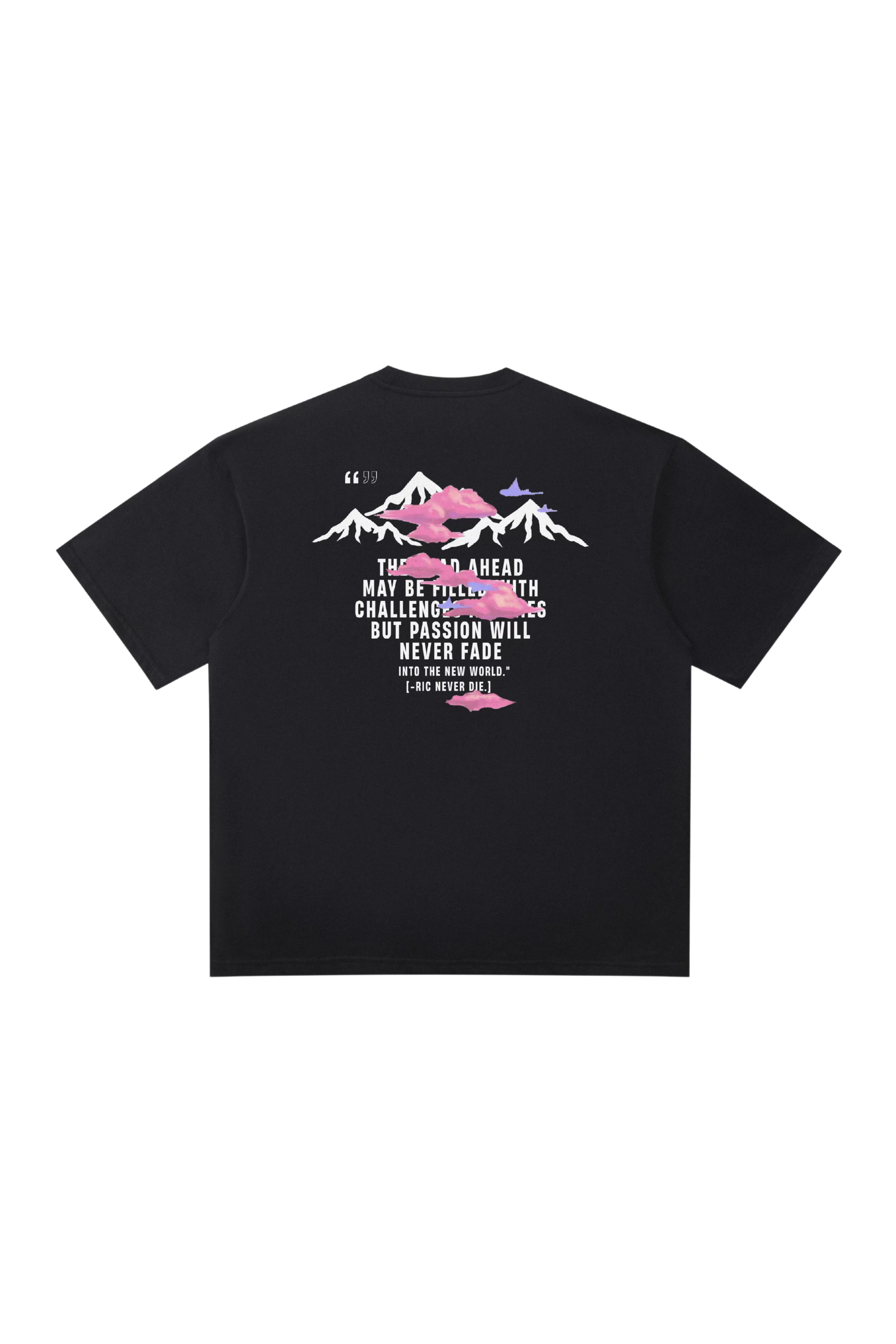 RIC Snow Mountain Pink Cloud Tee