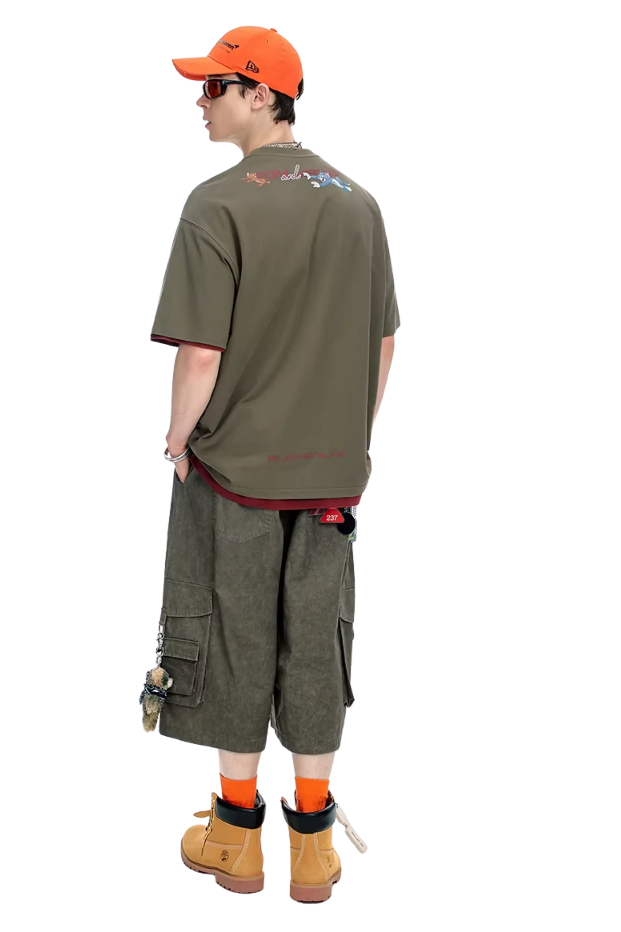 BJHG x Tom & Jerry Sticker Spinner Tee
