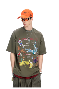 BJHG x Tom & Jerry Sticker Spinner Tee