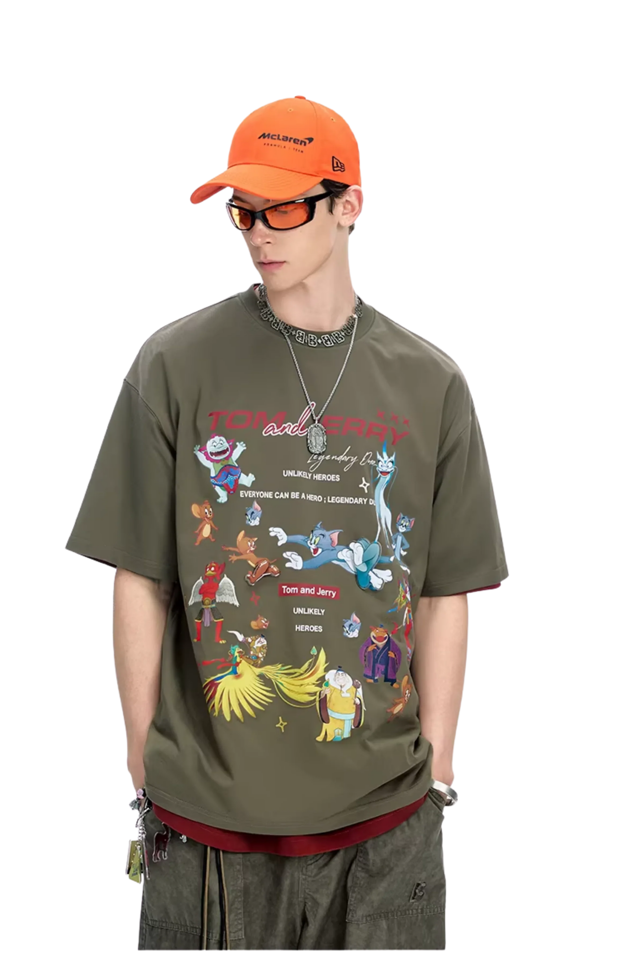 BJHG x Tom & Jerry Sticker Spinner Tee