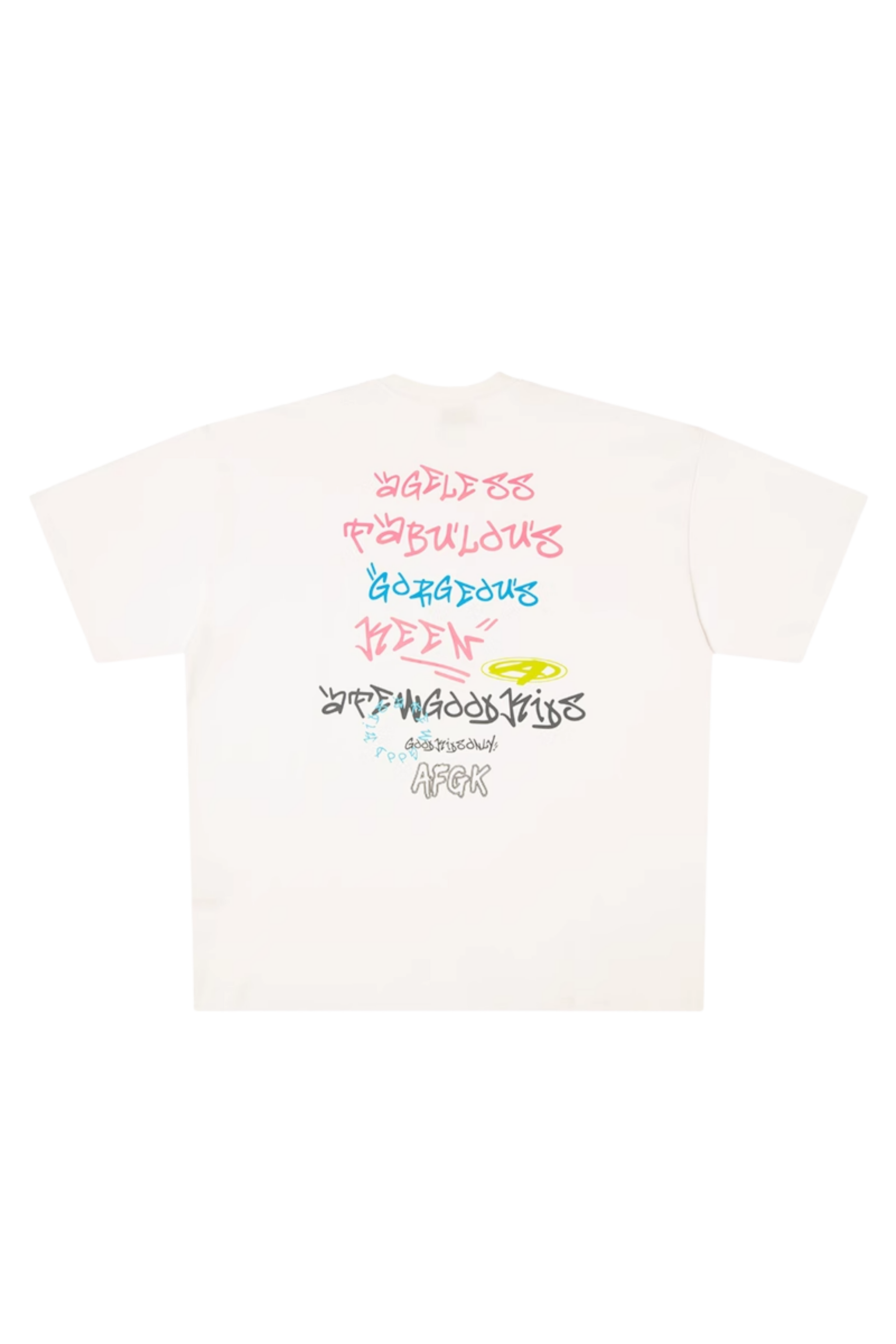 AFGK Graffiti Print Tee