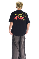 AFGK Daschund Digital Print Tee