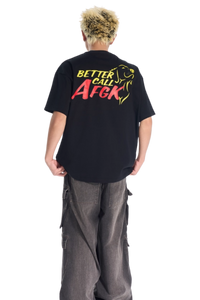 AFGK Daschund Digital Print Tee