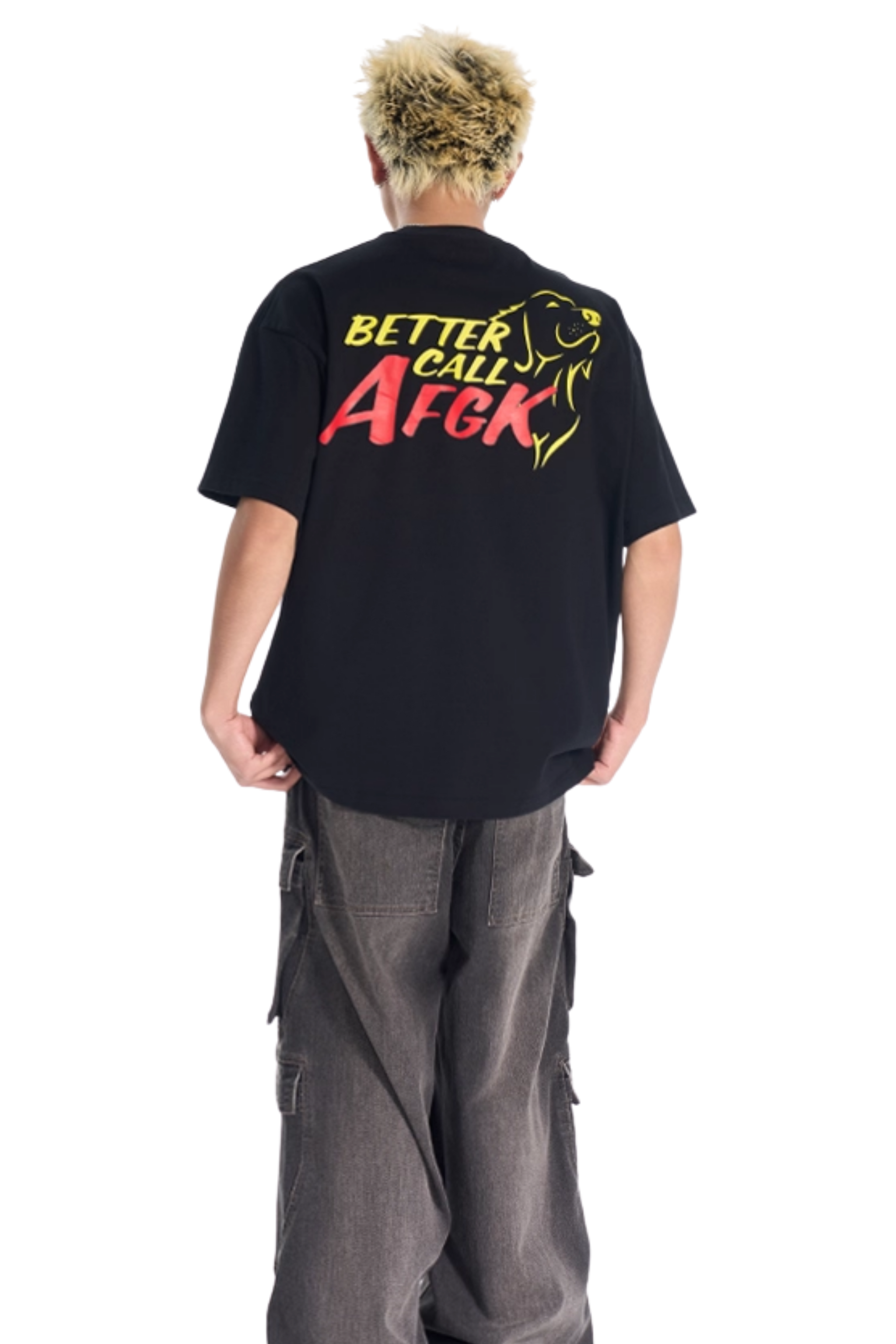 AFGK Daschund Digital Print Tee