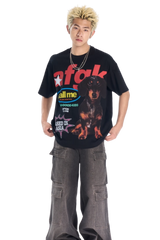 AFGK Daschund Digital Print Tee