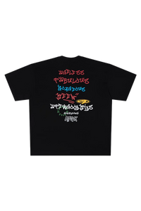AFGK Graffiti Print Tee