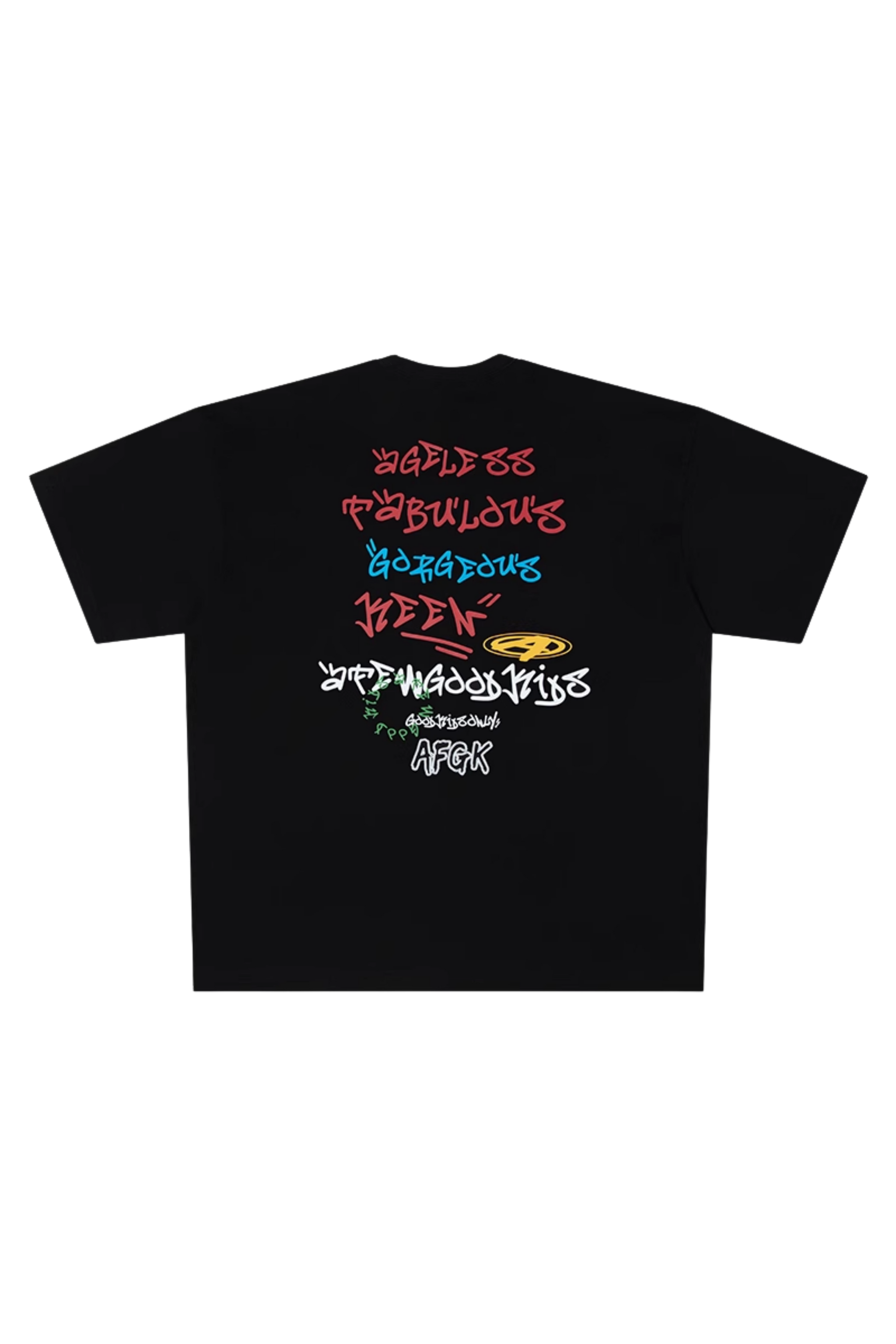 AFGK Graffiti Print Tee