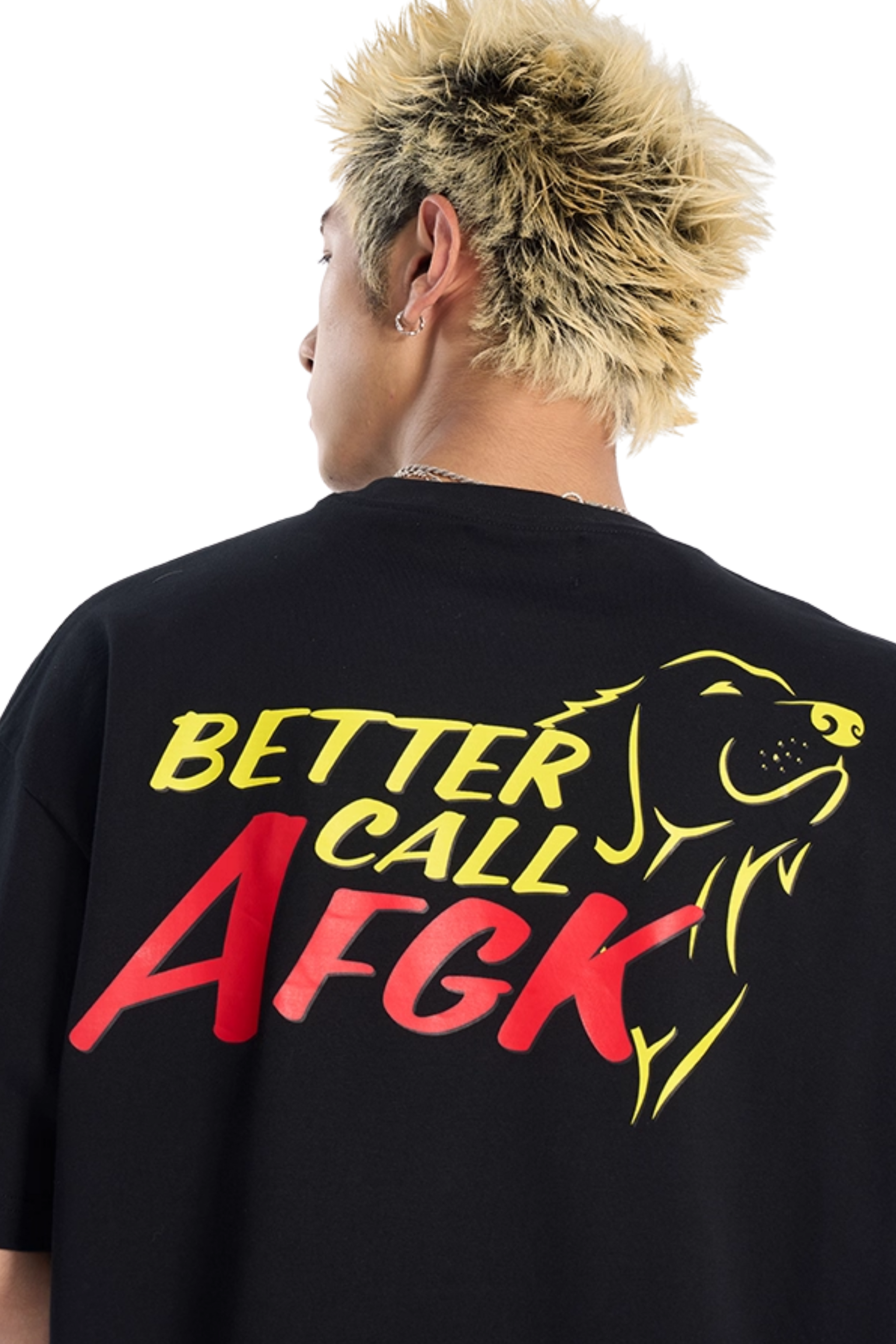 AFGK Daschund Digital Print Tee