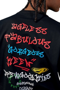 AFGK Graffiti Print Tee