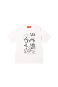 AFGK Club Night Distressed Print Tee