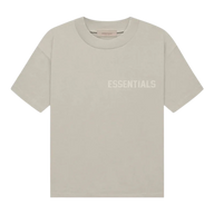 [Loose Fit] Fear Of God Essentials FW22 Flock Logo Tee SMOKE